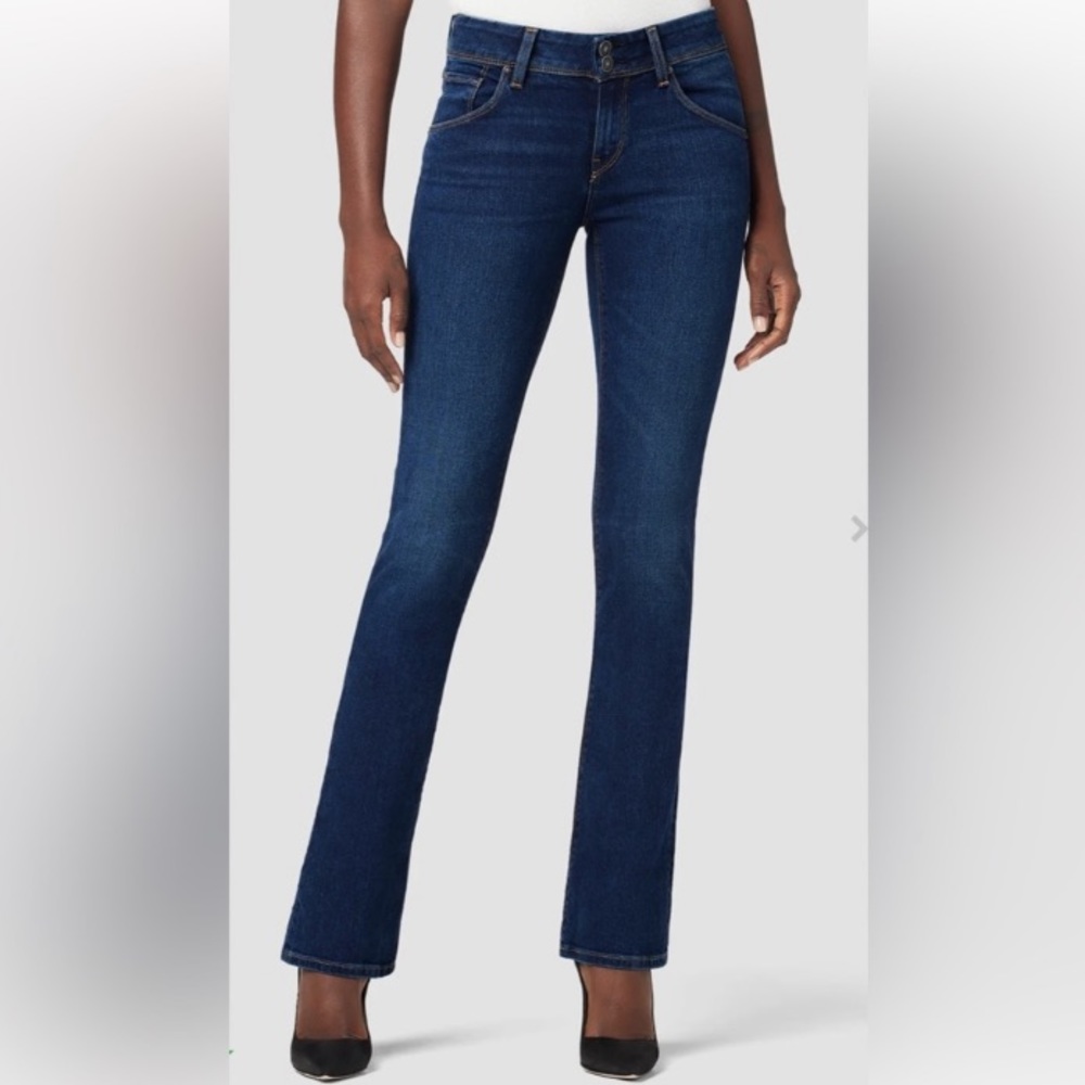 🇬🇧Hudson Jeans Beth Midrise Baby Boot Cut Denim Jean